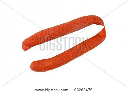 Hungarian Csabai Sausages (Csabai kolbasz) -  pork sausages with a lot of paprika