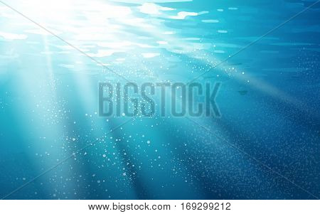 Light Penetrates Water