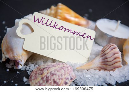 willkommen - the german word for welcome