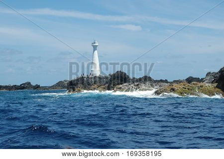 Landscape of the islanders of Formigas, Azores, Portugal