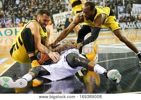 Greek Basket League Game Paok Vs Aris