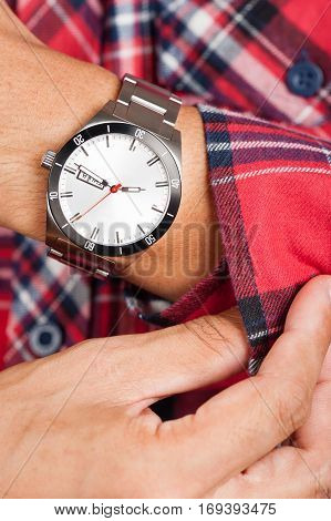 Watch On Wrist