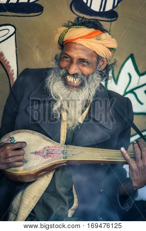 Smiling Man In West Bengal