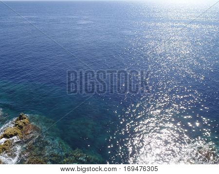 Landscape of the islanders of Formigas, Azores, Portugal