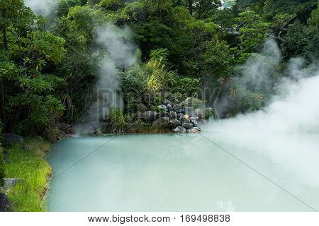 Shiraike Jigoku in Beppu