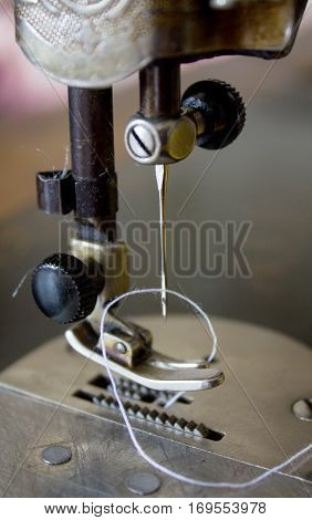 Singer Sewing Machine, Old Background