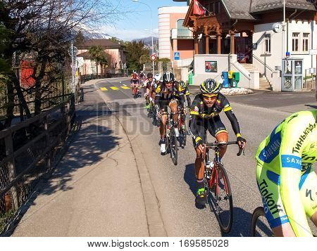 Cycling Race Grand Prix Of Lugano In 2015