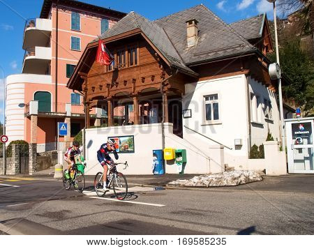 Cycling Race Grand Prix Of Lugano In 2015