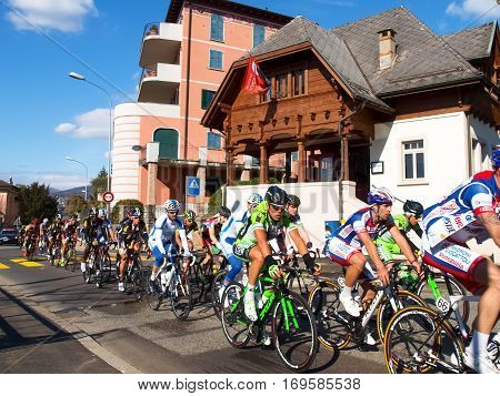 Cycling Race Grand Prix Of Lugano In 2015