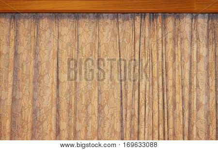 Curtain is Home decoration for swank and luxurious.