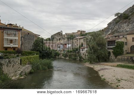 Road to Santiago in Estella in Navarra