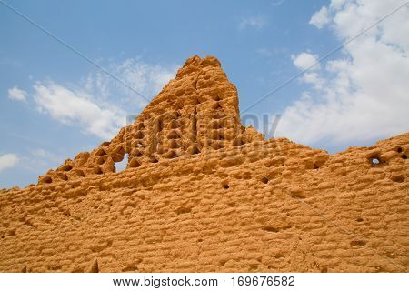 Streets of the old city Diriyah near Ar Riyadh, Kingdom of Saudi Arabia