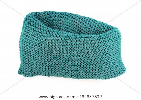 Beautiful snood scarf made of wool for women