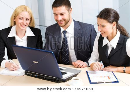 Business people in the office