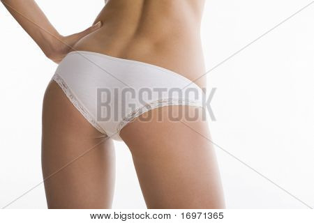  immagine classica di curve voluttuose femmine over white