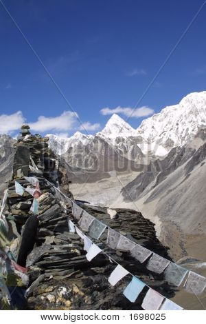 Mountain Peak Himaláj - Pumori