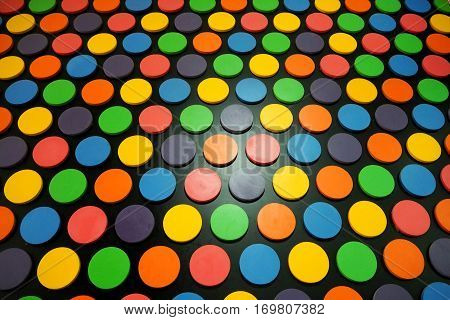 Colourful Poka Dot