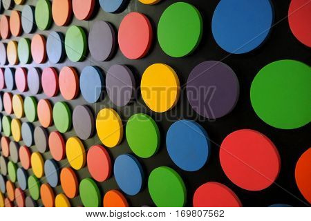 Colourful Poka Dot