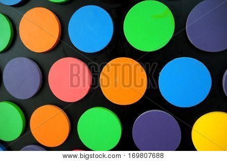 Colourful Poka Dot