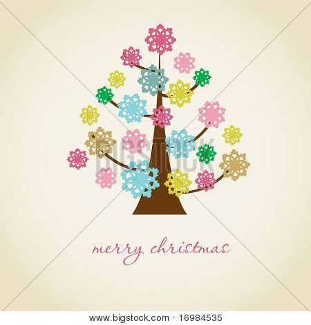Vintage christmas card