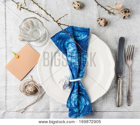 Easter Table Setting