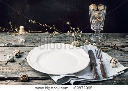 Easter Table Setting
