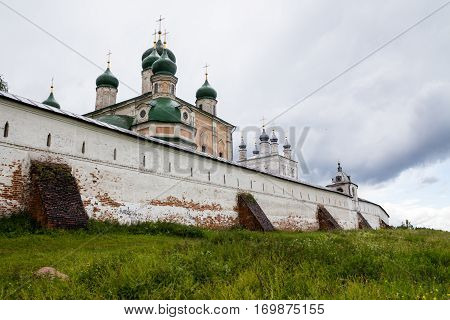 Goritsky monastery complex in the city of Pereslavl-Zalessky, Russia