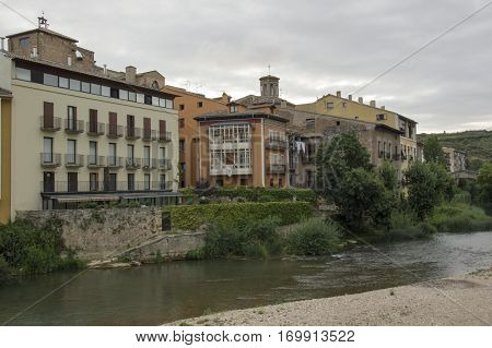 Road to Santiago in Estella in Navarra.