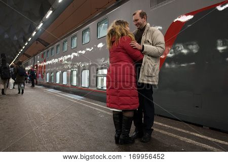 Passengers At The Station