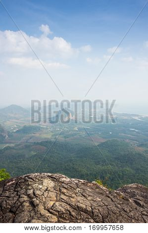 Tab Kak - Hang Nak Hill national park in Krabi province Thailand
