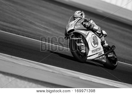 VALENCIA, SPAIN - NOV 11: Wilairot during Motogp Grand Prix of the Comunidad Valencia on November 11, 2016 in Valencia, Spain.