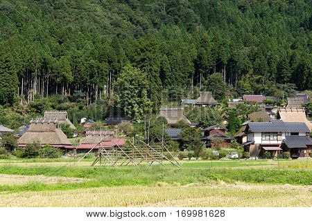 Historical village Miyama in Kyoto