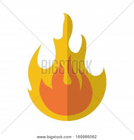 fire flame lgiht icon vector illustration eps 10