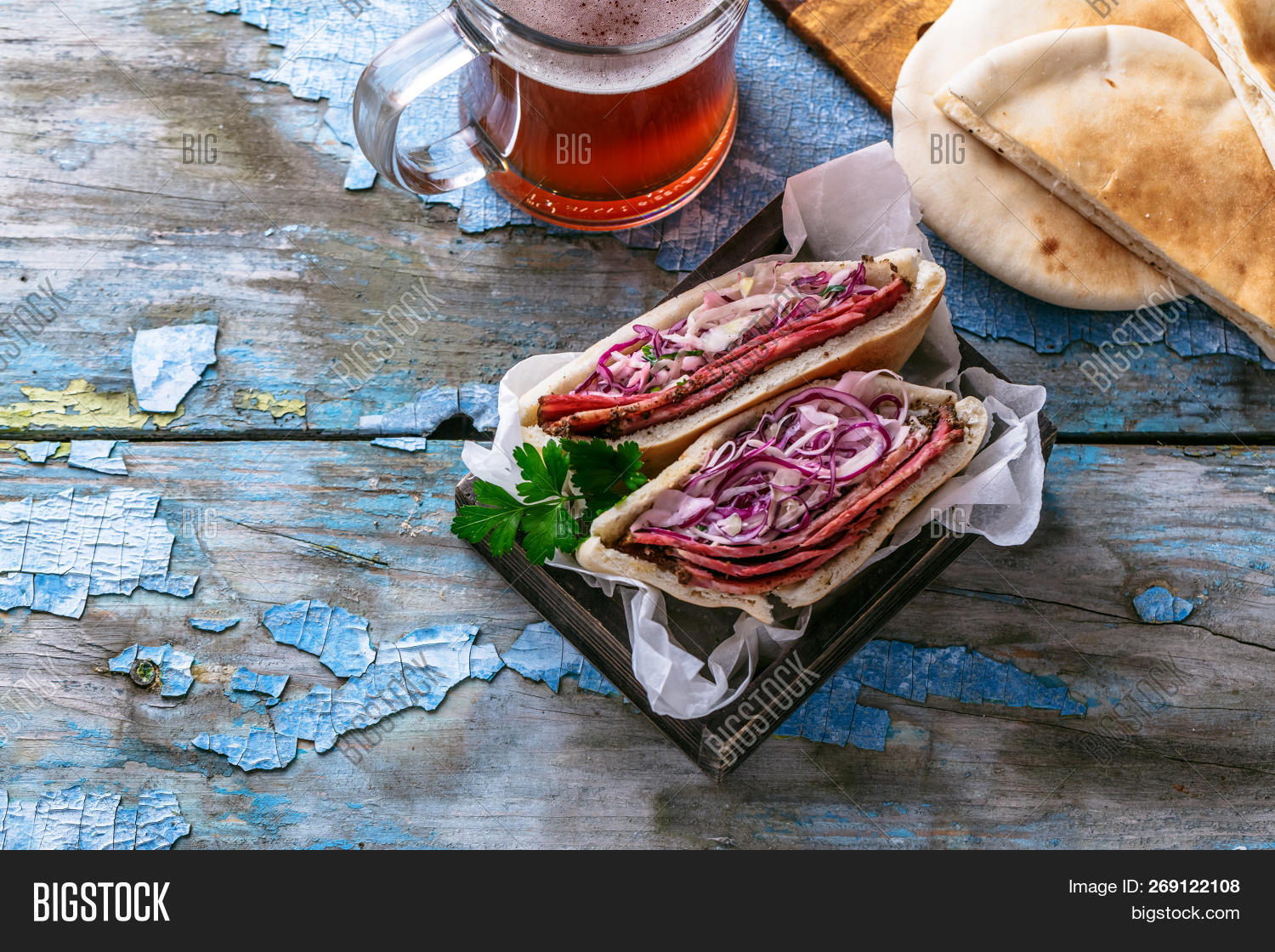 Pastrami Coleslaw Image & Photo (Free Trial) Bigstock