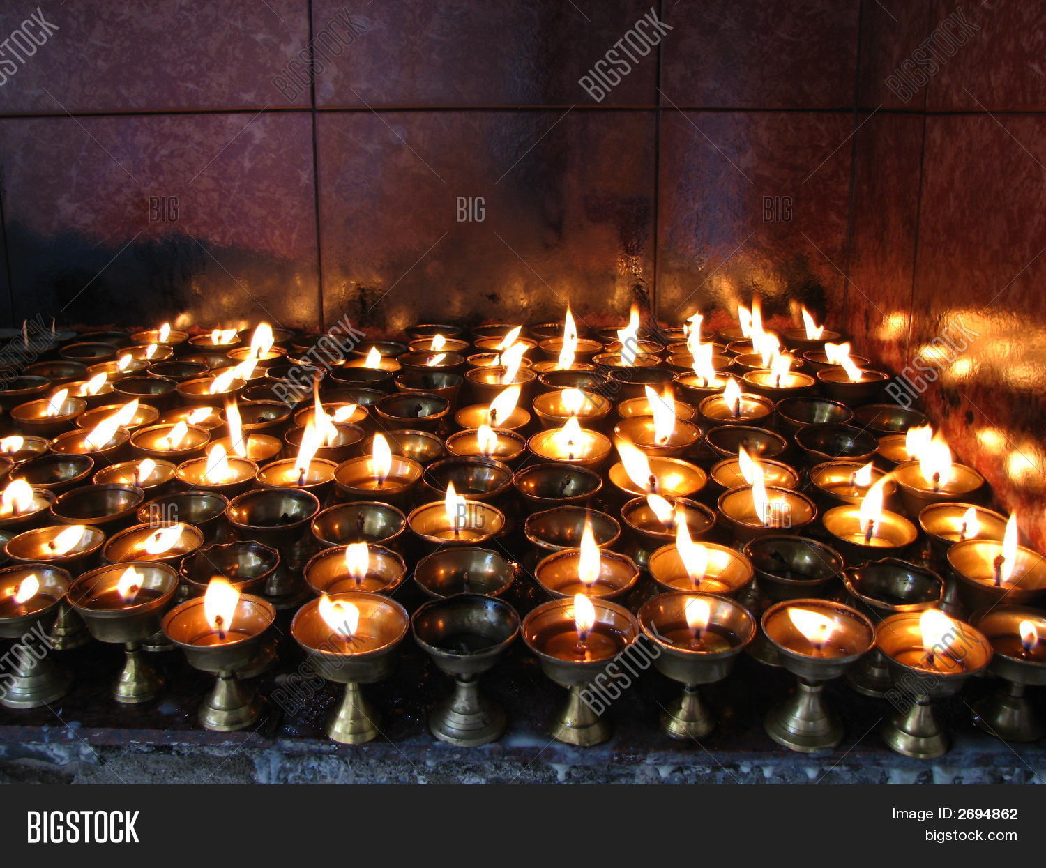 Candles Nepal Image & Photo (Free Trial) Bigstock