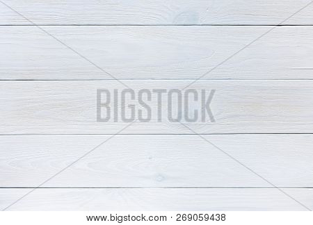 White Natural Wooden Boards For Background, Texture Wood