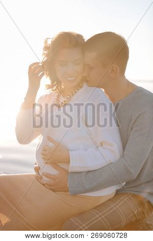 Happy Couple Preparing For Having A Child