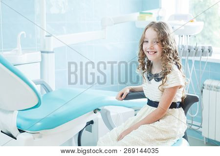 Happy Patient At The Modern Dental Clinic
