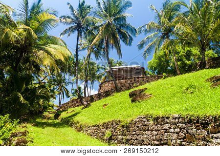 Buildings Of Former Penal Colony At Ile Royale, One Of The Islands Of Iles Du Salut Islands Of Salva