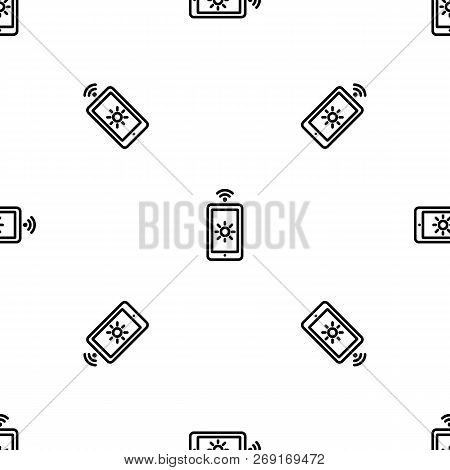 Light Smart Control Pattern Seamless Vector Repeat For Any Web Design