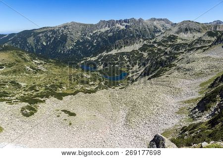 Amazing Landscape Of Vasilashki Lakes And Polezhan Peak, Pirin Mountain, Bulgaria