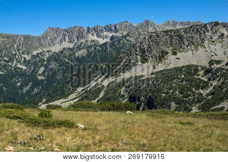 Amazing Landscape With Dzhangal And Polezhan Peaks, Pirin Mountain, Bulgaria