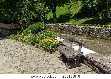 Etar, Gabrovo, Bulgaria- July 6, 2018: Old House In Architectural Ethnographic Complex Etar (etara) 