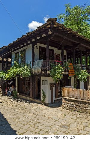 Etar, Gabrovo, Bulgaria- July 6, 2018: Old House In Architectural Ethnographic Complex Etar (etara) 