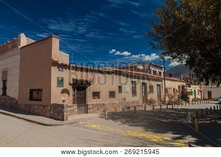 Tilcara, Argentina  - April 10, 2015 Traditional Buildings In Tilcara Village