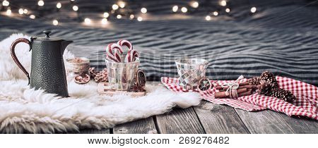 Still Life Home Decorations In The Interior Of The Room