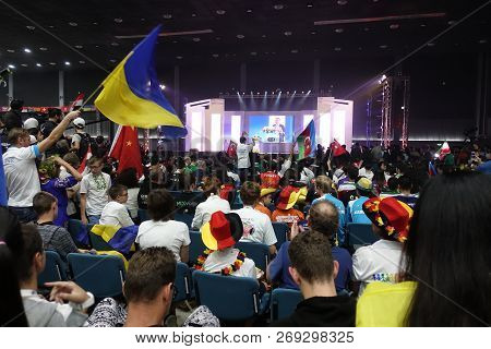 Chiang Mai, Thailand - November 17, 2018 : The International Robot Competition, The Beautiful Open C