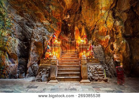 Marble Mountains Cave In Danang City In Vietnam