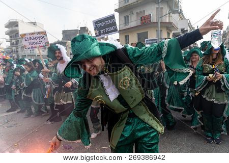 Carnival Parade In Xanthi, Greece