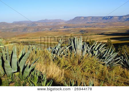 Lesotho - táj